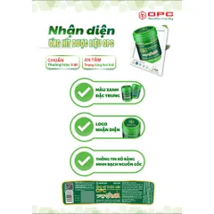Ống Hít Dược Liệu OPC (10g) thương hiệu OPC Pharma, giúp giải cảm, thông mũi, và giảm căng thẳng.