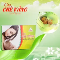 Cao Chè Vằng Lava (Hộp 5 gói) hỗ trợ lợi sữa và giảm cân cho phụ nữ sau sinh.