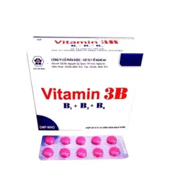 Viên uống Vitamin 3B B1 + B2 + B6 (Hộp 200 viên) Hỗ trợ bổ sung Vitamin nhóm B, giúp giảm mệt mỏi và suy nhược cơ thể.