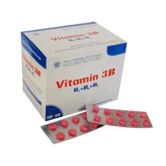 Viên uống Vitamin 3B B1 + B2 + B6 (Hộp 200 viên) Hỗ trợ bổ sung Vitamin nhóm B, giúp giảm mệt mỏi và suy nhược cơ thể.
