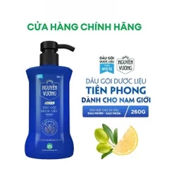 Dầu Gội Dược Liệu Nguyên Vương Sảng Khoái (Chai 250ml) Làm sạch sâu, kiểm soát và giảm tiết bã nhờn, sạch gàu