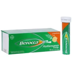 Viên sủi Berocca Performance vị Cam (Tuýp 10 viên) Bổ sung vitamin và khoáng chất giúp tăng sức đề kháng và giảm mệt mỏi