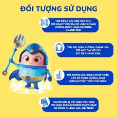 Cốm vi sinh Bio-acimin Gold+ (Hộp 30 gói) Hỗ trợ cải thiện tình trạng đầy bụng, khó tiêu, phân sống, tiêu chảy, táo bón