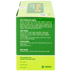 Cốm vi sinh Bio-acimin® Fiber (Hộp 30 gói) Giúp giảm tình trạng táo bón ở trẻ em và cân bằng hệ vi sinh đường ruột