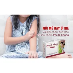 Viên uống Phụ Bì Khang (Hộp 30 viên) Hỗ trợ tăng cường chức năng gan giúp giảm mề đay, mẩn ngứa và dị ứng, giúp tăng sức đề kháng