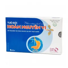 Viên uống Tuệ Đức Hoàn Nguyên Vị (Hộp 20 viên) Hỗ trợ giảm trào ngược dạ dày - thực quản