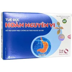 Viên uống Tuệ Đức Hoàn Nguyên Vị (Hộp 20 viên) Hỗ trợ giảm trào ngược dạ dày - thực quản