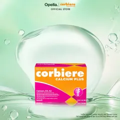 Thực phẩm bảo vệ sức khỏe Corbiere Calcium Plus Mới - Canxi hữu cơ + D3 + K2