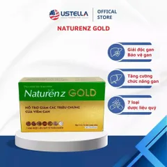 Naturenz Gold - Giải độc gan, bảo vệ gan (Hộp x 30 viên nang cứng)