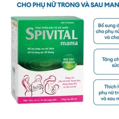 Thực phẩm bổ Spivital (DHG) (Nutri / Mama) bổ sung dinh dưỡng, tăng sức đề kháng cho trẻ em, phụ nữ có thai, cho con bú