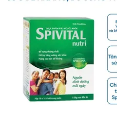 Thực phẩm bổ Spivital (DHG) (Nutri / Mama) bổ sung dinh dưỡng, tăng sức đề kháng cho trẻ em, phụ nữ có thai, cho con bú