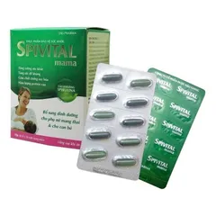 Thực phẩm bổ Spivital (DHG) (Nutri / Mama) bổ sung dinh dưỡng, tăng sức đề kháng cho trẻ em, phụ nữ có thai, cho con bú