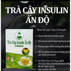 CHÍNH HÃNG TRÀ CÂY INSULIN ẤN ĐỘ MUA 5 TẶNG 2