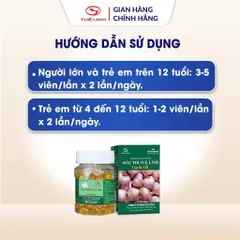 Dầu tỏi Tuệ Linh [Chính hãng] - Hỗ trợ giảm mỡ máu, tăng sức đề kháng - Hộp 100 viên
