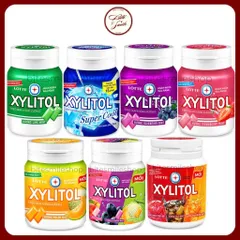 [CHÍNH HÃNG] Kẹo Gum Không Đường Lotte Xylitol - CHANH - DÂU - DƯA LƯỚI - TRÁI CÂY - GIẢI KHÁT - MÁT LẠNH - VIỆT QUẤT