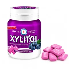 [CHÍNH HÃNG] Kẹo Gum Không Đường Lotte Xylitol - CHANH - DÂU - DƯA LƯỚI - TRÁI CÂY - GIẢI KHÁT - MÁT LẠNH - VIỆT QUẤT