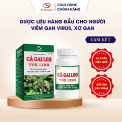 Cà Gai Leo Tuệ Linh [Chính hãng] - Giúp bảo vệ tăng cường chức năng gan, giải độc gan - Hộp 60 viên