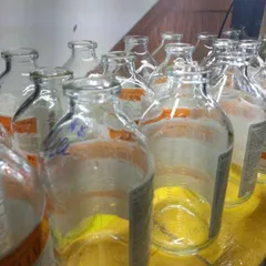 [Combo chai] Vỏ chai nước biển 250ml-500ml hỗ trợ tháo nắp vàng nuôi cá lia thia, betta, bảy màu, cắm hoa