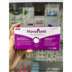 Viên đặt NovoFemi Tím - Làm sạch, giảm nấm ngứa, ngăn mùi