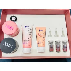 BỘ KEM DƯỠNG TRẮNG VÀ MỜ NÁM NMN - TRẮNG DA NGỪA NÁM tặng Vitamin E đỏ