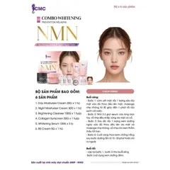 BỘ KEM DƯỠNG TRẮNG VÀ MỜ NÁM NMN - TRẮNG DA NGỪA NÁM tặng Vitamin E đỏ