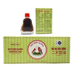 Dầu Nhị Thiên Đường Hỗ Trợ Cảm Mạo, Phong Hàn, Sổ Mũi (Chai 7ml) - Công Thức Gia Truyền