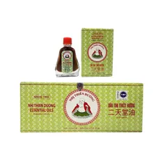 Dầu Nhị Thiên Đường Hỗ Trợ Cảm Mạo, Phong Hàn, Sổ Mũi (Chai 7ml) - Công Thức Gia Truyền