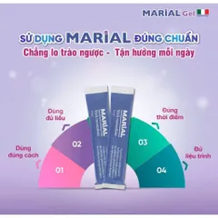 Marial Gel Giảm Trào Ngược Dạ Dày Bảo Vệ Phục Hồi Niêm Mạc Dạ Dày Thực Quản Giảm Ợ Chua Nóng