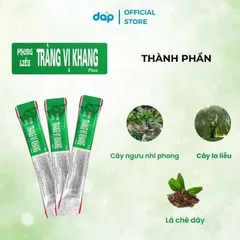 Phong liễu Tràng vị khang Plus hộp 6 gói - Giúp giảm đầy hơi chướng bụng rối loạn tiêu hoá