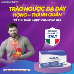 Marial Gel Giảm Trào Ngược Dạ Dày Bảo Vệ Phục Hồi Niêm Mạc Dạ Dày Thực Quản Giảm Ợ Chua Nóng