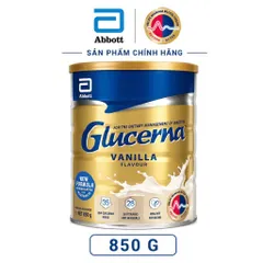 Sữa bột dành cho người tiểu đường Glucerna Vanilla 850g Úc