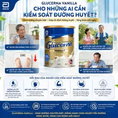 Sữa bột dành cho người tiểu đường Glucerna Vanilla 850g Úc