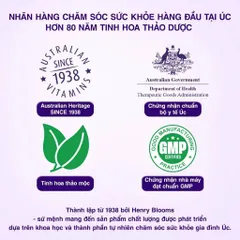 TPBVSK Henry Blooms Kids Liquid Iron Plus giúp bổ sung Sắt và Vitamin B6, B9, B12 100ml HB0028