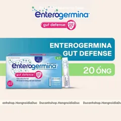 [CHÍNH HÃNG] Men Vi Sinh Enterogemina 2 tỷ bào tử ( mẫu mới ) - Hộp 20 ống