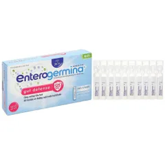 [CHÍNH HÃNG] Men Vi Sinh Enterogemina 2 tỷ bào tử ( mẫu mới ) - Hộp 20 ống