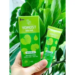 Kem bôi da YOMOST rau má giúp làm dịu da khi bị mẫn ngứa, mụn nhọt