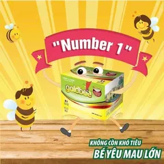 [Chính hãng date mới] Cốm vi sinh GOLDBEE kích thích tiêu hoá, giúp ăn ngon sp của Viện Pasteur- Bộ y tế