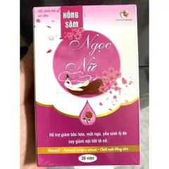 Hồng sâm ngọc nữ hương Nắng Xuân bổ thận nữ dưỡng thận, nám da, sạm da ích huyết, tăng cường nội tiết tố nữ kinh nguyệt