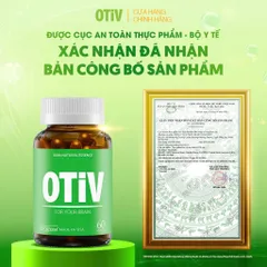 Viên Uống Bổ Não OTIV Ecogreen Giảm Đau Đầu, Mất Ngủ, Tăng Trí Nhớ & Hoạt Huyết Não