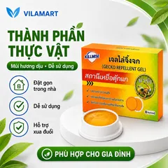 Viên Xua Đuổi Thằn Lằn, Thạch Sùng, Tắc Kè KILLMISE Thái Lan – Hộp 8 Viên, Tiện Dùng Trong Nhà