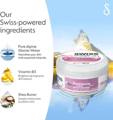 Kem dưỡng trắng sáng Swiss Image Radiance Whitening Thụy Sĩ 200 ml cho da mặt, tay và toàn thân