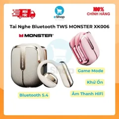 Tai Nghe Bluetooth TWS MONSTER XK006 - Tai Nghe Thể Thao Treo Vành Tai Âm Thanh HiFi, Cuộc Gọi HD