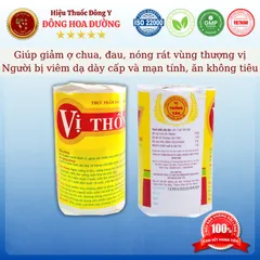 VỊ THỐNG TÁN (hộp 35g bột) - Giúp giảm ợ hơi, ợ chua, đau nóng rát thượng vị; Người viêm dạ dày - ĐÔNG HOA ĐƯỜNG