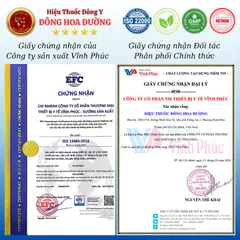 Thùng NƯỚC MUỐI SINH LÝ VĨNH PHÚC (12 chai) - Vệ sinh răng miệng, tai mũi họng; Khử mùi hôi miệng - ĐÔNG HOA ĐƯỜNG