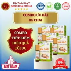 AN BẢO NAM DƯỢC (chai 12ml) - Giúp bé làm mát da, dịu da, làm mờ sẹo, thâm do côn trùng cắn - ĐÔNG HOA ĐƯỜNG