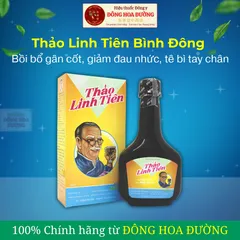 Thảo dược Thảo Linh Tiên (Chai 280ml) Giảm đau mỏi xương khớp, mạnh gân cốt, lưu thông khí huyết, giảm tê bì chân tay