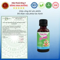 THIÊN MÔN BỔ PHỔI TRẺ EM 3-10 tuổi (chai 90ml) - GIúp bổ phổi, long đờm, giảm đau rát họng, viêm họng - ĐÔNG HOA ĐƯỜNG