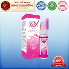 BÌNH XỊT MŨI XỊT X TRẺ EM (chai 75ml) - Giúp vệ sinh mũi, thông thoáng đường hô hấp - ĐÔNG HOA ĐƯỜNG