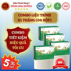 THANH XUÂN NỮ (hộp 40 viên) - Giúp bổ máu; Giảm gãy rụng tóc, bạc tóc; Người tóc yếu, khô xơ, chẻ ngọn - ĐÔNG HOA ĐƯỜNG
