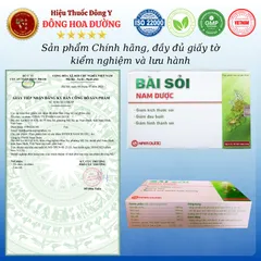 BYESOI NAM DƯỢC (hộp 30 viên) - Giúp lợi tiểu, bào mòn và đào thải sỏi đường tiết niệu, sỏi thận, sỏi mật